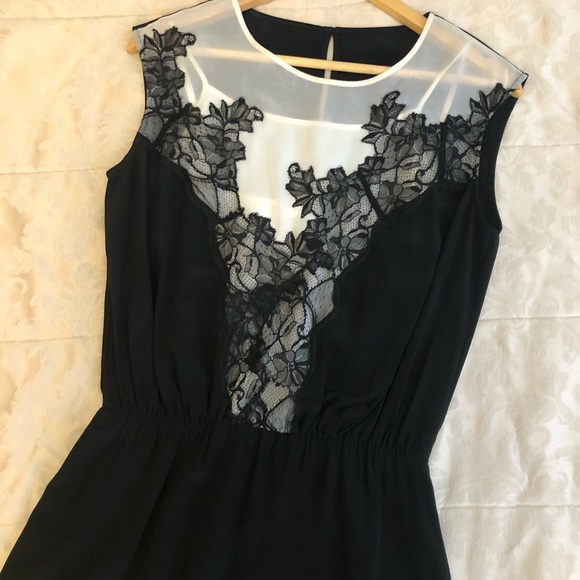 Sandro designer 100% silk dress